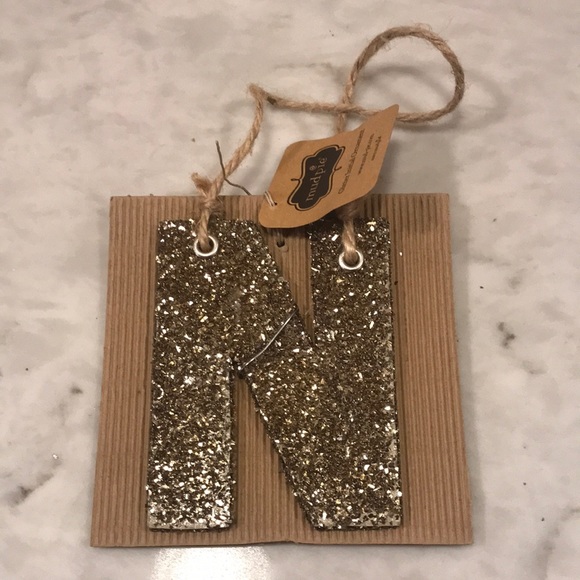 Mud Pie Other - Initial Gift Tag/Ornament